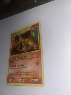 Pokemon TCG Charizard LV.76 Holo Secret Rare Card 103/100 Stormfront MP - Image 3