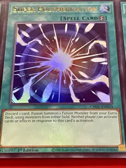 3x Super Polymerization + 3x Mystical Space Typhoon | Ultra Rare | NM | YuGiOh! - Image 4