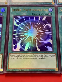 3x Super Polymerization + 3x Mystical Space Typhoon | Ultra Rare | NM | YuGiOh! - Image 5