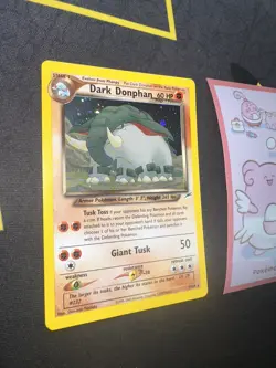 Pokemon Card Dark Donphan 3/105 Holo Rare Neo Destiny🔥PSA Garde🔥211💎NM ++💎 - Image 3