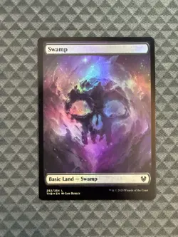 MTG Swamp #252/254 Foil Basic Land Theros Beyond Death (THB) - Image 1