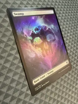 MTG Swamp #252/254 Foil Basic Land Theros Beyond Death (THB) - Image 2