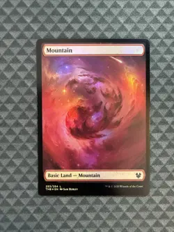 MTG Mountain #253/254 Foil Basic Land Theros Beyond Death (THB) - Image 1