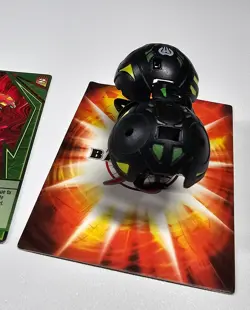 Bakugan Gundalian Invaders Darkus Farakspin 750G B2 w/ card - Image 2