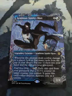 Symbiote Spider-Man (Borderless) Marvel's Spider-Man Regular - Image 1