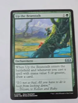 MTG - Up the Beanstalk -Wilds of Eldraine - Image 1