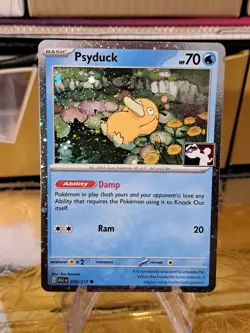Psyduck Holo 039/217 Prize Pack Series 9 Promo Pokemon Card NM/LP ASC - Image 1