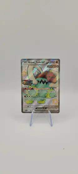 Pokemon TCG: Great Tusk ex 072 Sv: Scarlet & Violet Black Star Promo Cards - NM - Image 2
