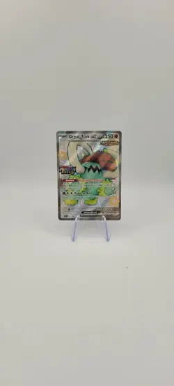 Pokemon TCG: Great Tusk ex 072 Sv: Scarlet & Violet Black Star Promo Cards - NM - Image 3