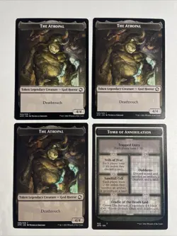 4x Mtg D&D Forgotten Realms The Atropal Token NM/M Magic The Gathering - Image 1