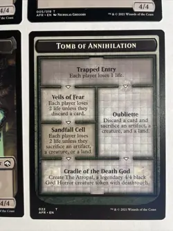 4x Mtg D&D Forgotten Realms The Atropal Token NM/M Magic The Gathering - Image 3