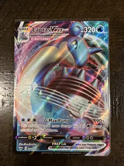 Lapras VMAX - 050/202 - Pokemon Sword & Shield Base Set Ultra Rare Card - Image 1