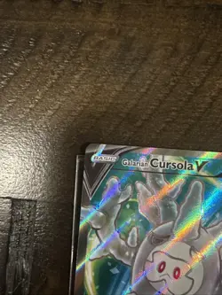 Galarian Cursola V 071/073 Champions Path Pokemon Card - Image 3