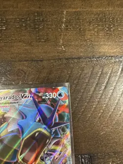 Gyarados VMAX Holofoil 029/203 Ultra Rare SWSH07: Evolving Skies Pokemon Card - Image 2