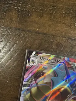 Gyarados VMAX Holofoil 029/203 Ultra Rare SWSH07: Evolving Skies Pokemon Card - Image 3
