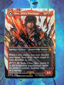 Clive, Ifrit's Dominant (0318) (Borderless) Final Fantasy Regular - Image 1