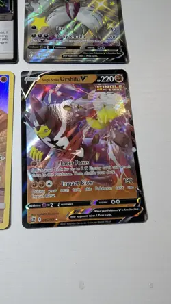 Nintendo Pokemon TCG Foil Lot - 6 Cards Urshifu VMAX Grimmsnarl V Kartana GX - Image 4