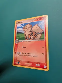 Pokemon Card 2006 EX Trainer Kit: Plusle + Minun Set Common Arcanine 1/12 NM - Image 2