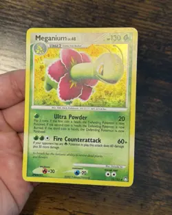 Pokemon TCG Meganium Holo Rare Card 13/123 Mysterious Treasures Set, Lv48 MP - Image 5