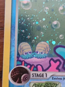 CRYING Omanyte Reverse Holo Stamp - 2006 Pokemon Card EX Legend Maker 60/92 - NM - Image 4