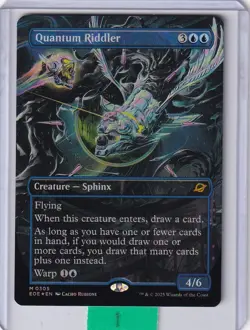Quantum Riddler (Borderless) FOIL * Edge of Eternities MTG - Image 1