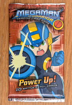 MegaMan - NT Warrior - Power Up (Megaman) ~ 10 Battle-Ready Cards Booster Pack!! - Image 1