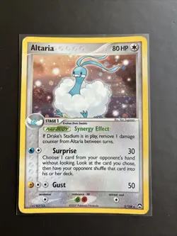 Pokemon TCG Altaria EX Power Keepers Card 2/108 Holo Rare LP - Image 1