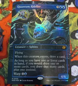 Quantum Riddler (Borderless) FOIL* Edge of Eternities MTG - Image 1