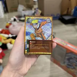 Naruto #003 Kunai Diamond Foil Near Mint Card - Image 1