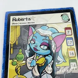 Neopets TCG Roberta Trading Card Promo The Darkest Faerie - Image 2