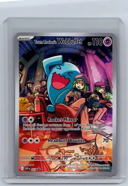 Team Rocket's Wobbuffet Holo Promo SV: Scarlet & Violet Promo Cards 203 NM - Image 1