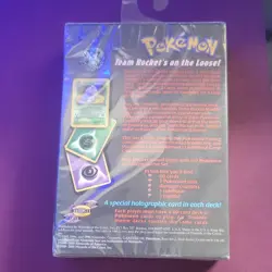 Pokemon TCG Team Rocket Trouble 60-Card Preconstructed Theme Deck English 2000 - Image 2