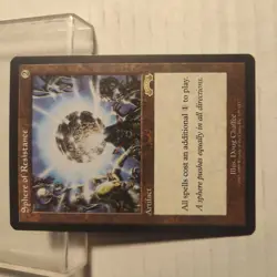 MTG - Sphere of Resistance - Exodus - Magic the Gathering NM vtg - Image 2