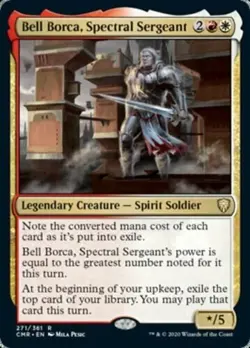 Bell Borca, Spectral Sergeant x1 1x FOIL Commander Legends NM MTG - Image 1