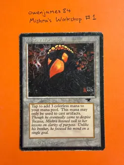 **Mishra's Workshop** MTG Magic HP - Antiquities (1994) - Reserved List Vintage - Image 1