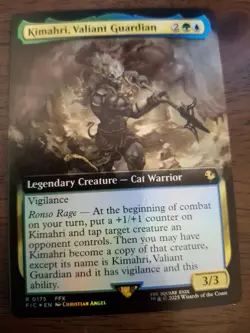Kimahri, Valiant Guardian (Extended Art) Commander: Final Fantasy Foil - Image 1
