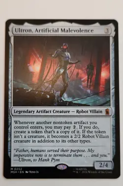 Ultron, Artificial Malevolence Marvel Super Heroes Regular Mythic NM+ - Image 1