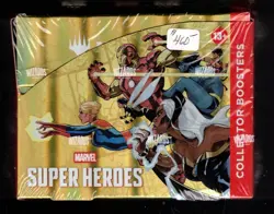 Marvel's Super Heroes Collector Booster MAGIC MTG BOX FACTORY SEALED - Image 1