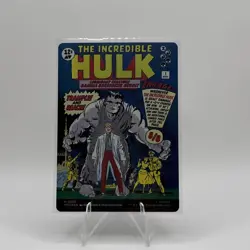 Bruce Banner BORDERLESS FOIL-Near Mint- MTG- Marvel Super Heroes (0390) - Image 2