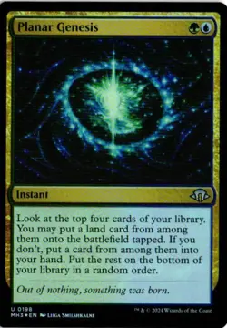 Planar Genesis Foil U Modern Horizons 3 198 NM - Image 1