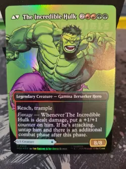Bruce Banner (Borderless) (0359) Marvel Super Heroes Foil - Image 2