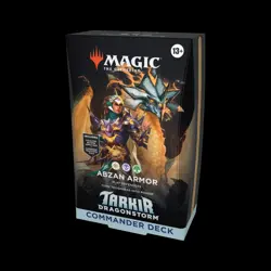 MTG Magic The Gathering Tarkir Dragonstorm Abzan Armor Commander Deck - Image 1