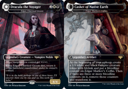 MTG Dracula the Voyager - Edgar, Charmed Groom // Casket of Native Earth - Edgar - Image 1