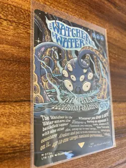 MTG✨THE WATCHER IN THE WATER Brdless Full Poster Art✨LTR - SHOWCASE MINT MYTHIC - Image 3