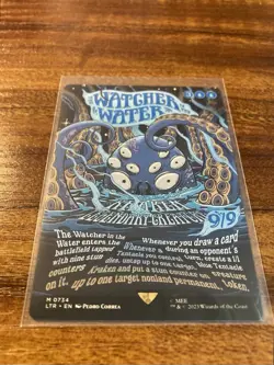 MTG✨THE WATCHER IN THE WATER Brdless Full Poster Art✨LTR - SHOWCASE MINT MYTHIC - Image 5
