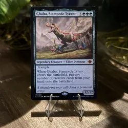 NM MTG Ghalta, Stampede Tyrant #185 Regular Mythic - LCI EN - Image 1
