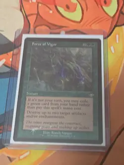 Force of Vigor (Retro Frame) Etched Foil Modern Horizons Nm - Image 1