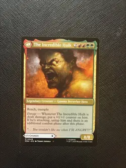 Bruce Banner 49 Mythic Marvel Super Heroes Magic: The Gatheringl Near Mint - Image 2