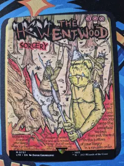 Hew the Entwood | Poster Non-Foil | LOTR - Magic: The Gathering MTG - Image 1