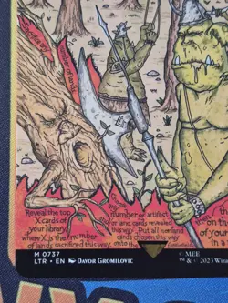 Hew the Entwood | Poster Non-Foil | LOTR - Magic: The Gathering MTG - Image 5